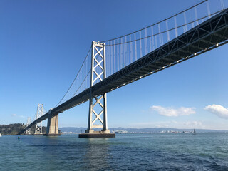 Fototapeta na wymiar San Francisco – Oakland Bay Bridge, USA