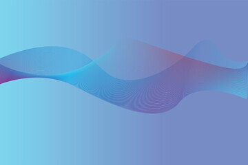 abstract colorful vector background line wave for design brochure website