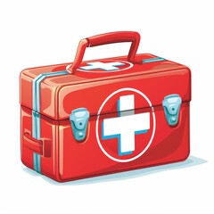 Vector Logo of First Aid Kit, Illustration