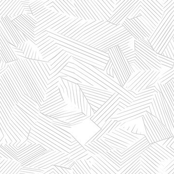 white illustration of angular subtle geometric shapes on white background --tile  