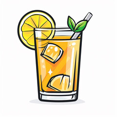 glass of lemonade