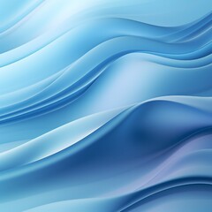 Soft blue smooth gradients background Generative Ai