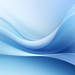 Soft blue smooth gradients background Generative Ai