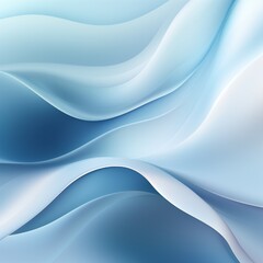 Soft blue smooth gradients background Generative Ai