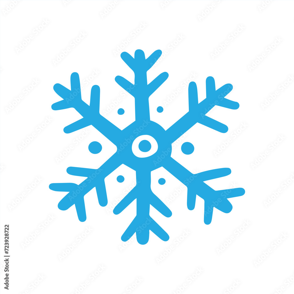 Canvas Prints snow snowflake symbol