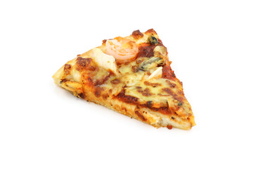 pizza isolated on white background