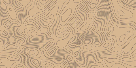 Abstract design with Seamless pattern with lines Topographic map. geographic mountain relief. Retro topographic map. geographic contour map paper texture imitation of a geographical map shades.