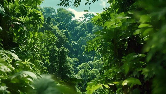 From your exclusive viewpoint in the private jet, you can witness the magnificent diversity of plant life that thrives in the rainforest below. Each shade of green and every twist and turn