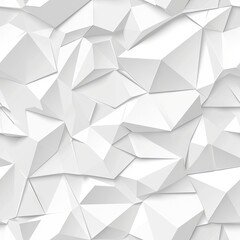 white illustration of angular subtle geometric shapes on white background --tile  