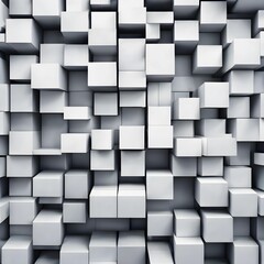 Random shifted white cube boxes block background wallpaper banner with copy space
Abstract tiled wall with unequal squares
cube astract background
