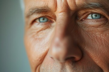 High-Resolution Close-Up Showcasing Perfect Skin Care for Men