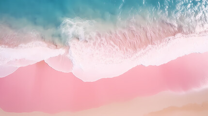 Fototapeta premium Abstract beautiful beach background with crystal clear water