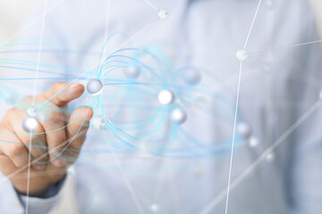 people network structure HR - Human resources management and recruitment