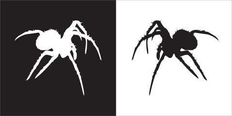 Illustration vector graphics of spider icon