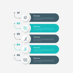 Business Infographic Design Template For Corporate Marketing Agency