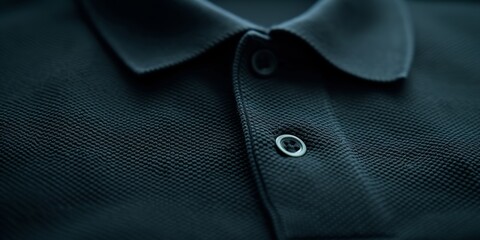 polo shirt close-up Generative AI