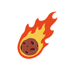 Meteorites vektor Illustration  © Muarif al kahfi 