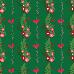 Free vector valentine pattern in background.