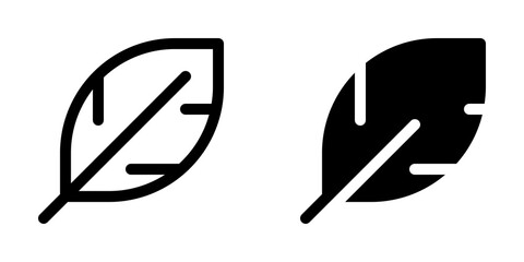 Editable feather, quill vector icon. Part of a big icon set family. Perfect for web and app interfaces, presentations, infographics, etc