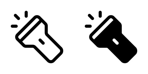 Editable flashlight vector icon. Part of a big icon set family. Perfect for web and app interfaces, presentations, infographics, etc