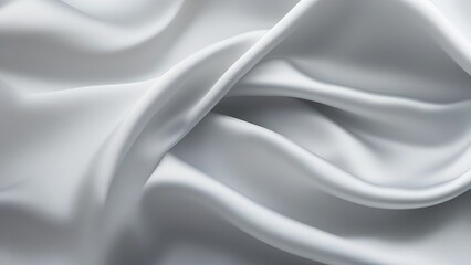 Obraz premium White gray satin texture that is white silver fabric silk panorama background with beautiful soft blur pattern natural