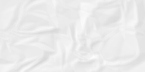 White paper crumpled texture. white fabric crushed textured crumpled. white wrinkly backdrop paper background. panorama grunge wrinkly paper texture background, crumpled pattern texture.
