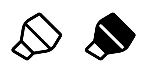 Editable highlighter vector icon. Part of a big icon set family. Perfect for web and app interfaces, presentations, infographics, etc