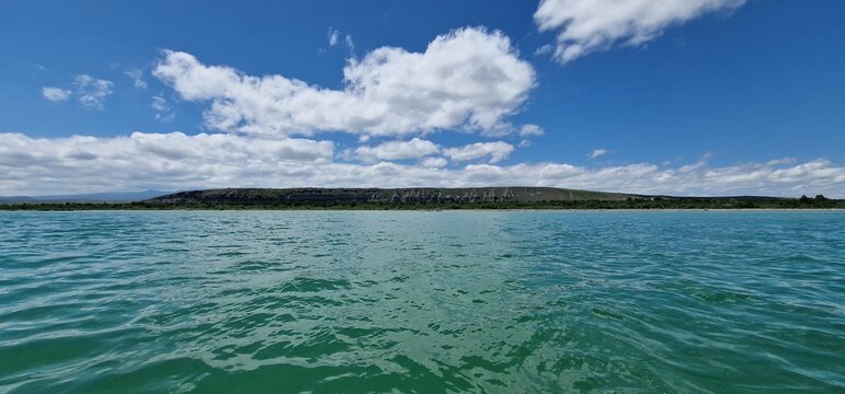 lake sevan armenia rural countryside and plastic pollution