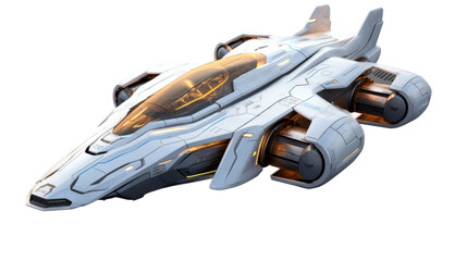 Spaceship. Isolated on a white background png like © LofiAnimations