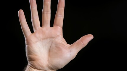 Fototapeta premium hand copy space 3D photo realistic UHD Wallpaper