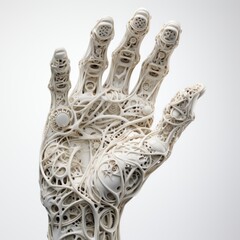 hand with object in shape of medically UHD Wallpaper