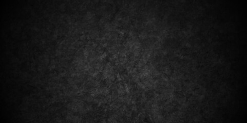 Obraz premium Abstract Dark black stone blank wall grunge marble stone charcoal backdrop background. black rough retro grunge counter tops. dark texture chalk board and cracked wall black board banner background.