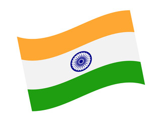 India Flag Vector Illustration