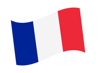 France Flag Vector Illustration