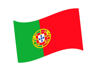 Portugal Flag Vector Illustration