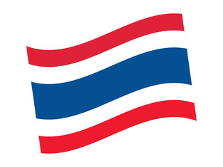 Thailand Flag Vector Illustration