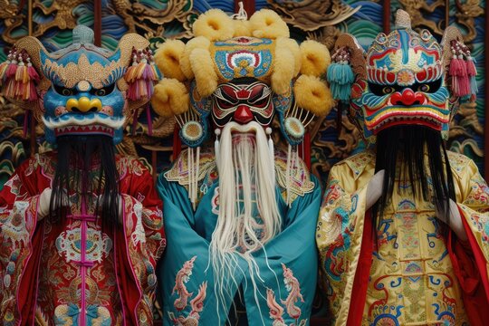 Chinese opera costumes