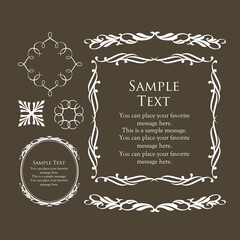 アンティークフレームセット