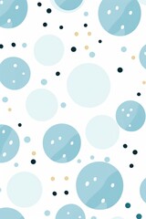 azure polka dot, boho color palette, simple line, modern minimalist vector illustration pattern
