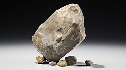 Heavy realistic rock stone UHD Wallpaper