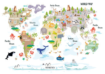 World Globe Map. Explore the World.	