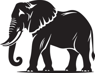 Elephant Silhouette vector