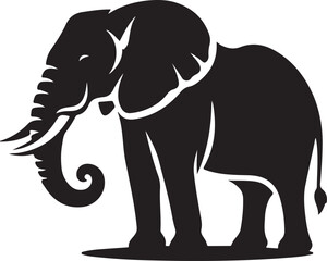 Elephant Silhouette vector