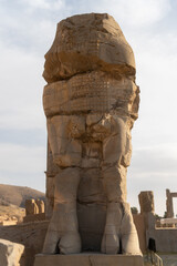 Ruin of ancient city Persepolis, Iran. Persepolis is a capital of the Achaemenid Empire. UNESCO...