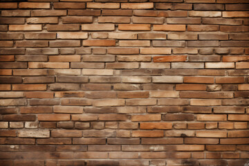 Obraz premium Brick wall background texture generated AI