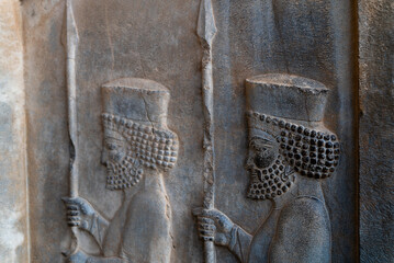 Ruin of ancient city Persepolis, Iran. Persepolis is a capital of the Achaemenid Empire. UNESCO...