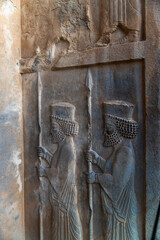 Ruin of ancient city Persepolis, Iran. Persepolis is a capital of the Achaemenid Empire. UNESCO...