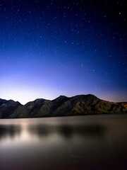 Untitled design - Beautiful Night View at Lake Mojave - 4K Ultra HD Image of Tranquil Waters under Starry Sky
