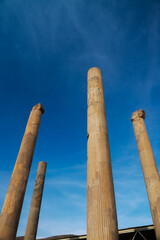 Ruin of ancient city Persepolis  Iran. Persepolis is a capital of the Achaemenid Empire. UNESCO...