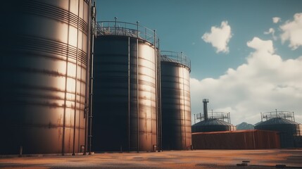 With their robust construction, these steel tanks exude reliability and durability